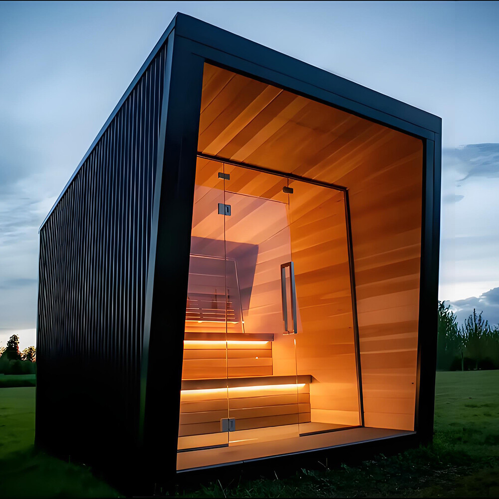 Outdoor Side-door Sauna Room