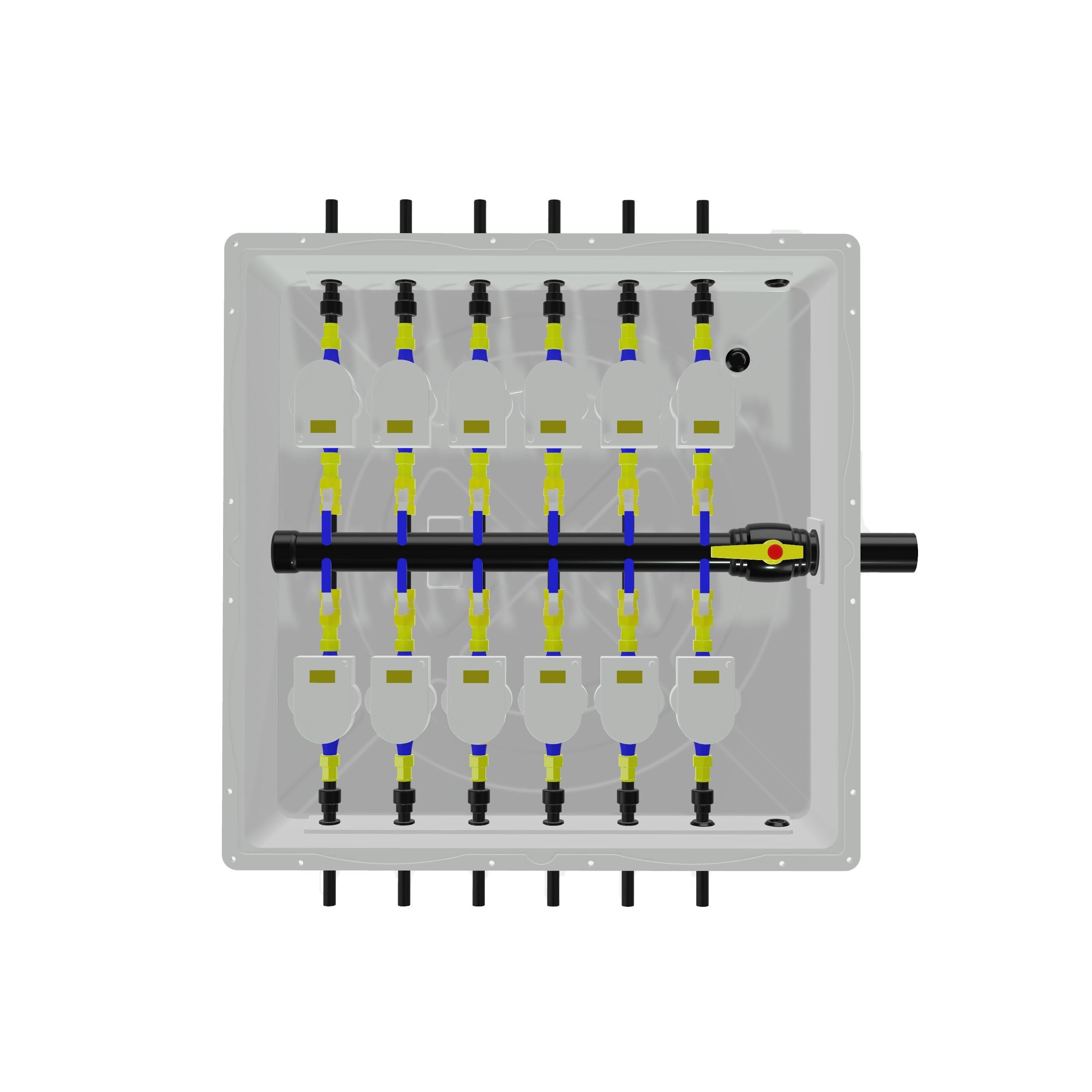 Underground twelve-meter water meter box XS912F
