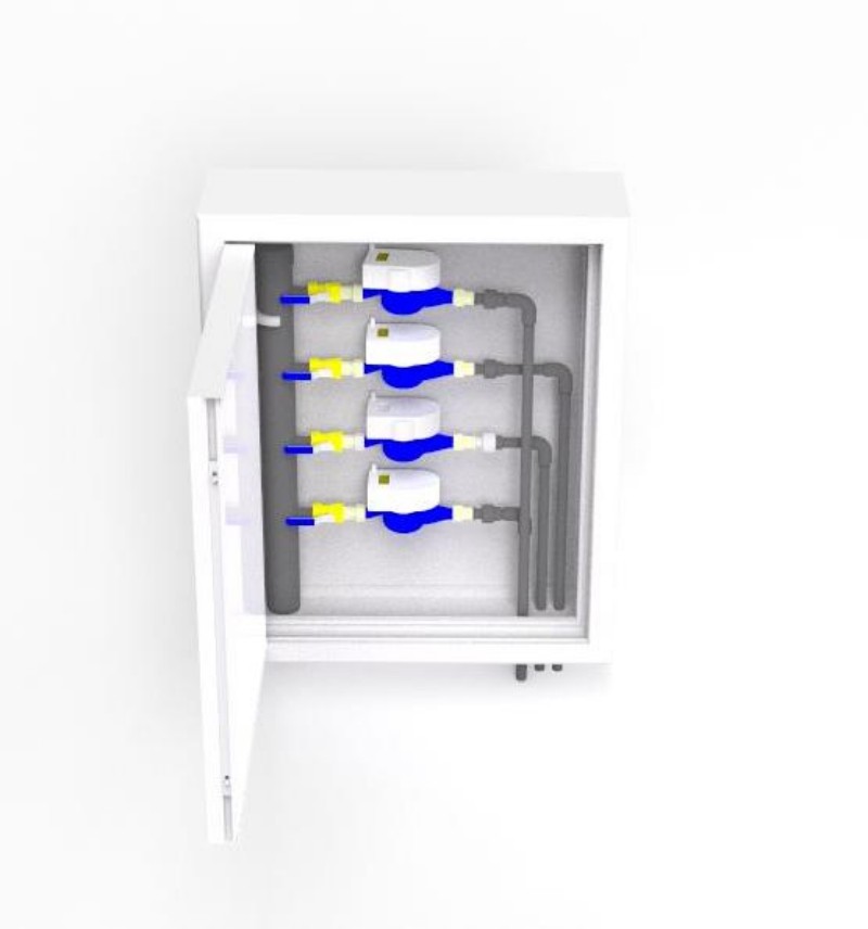 Four-meter ground instrument box SP94B
