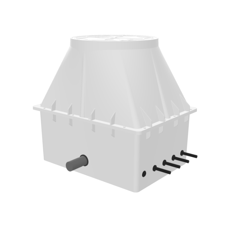 Underground eight-meter water meter box XS98F