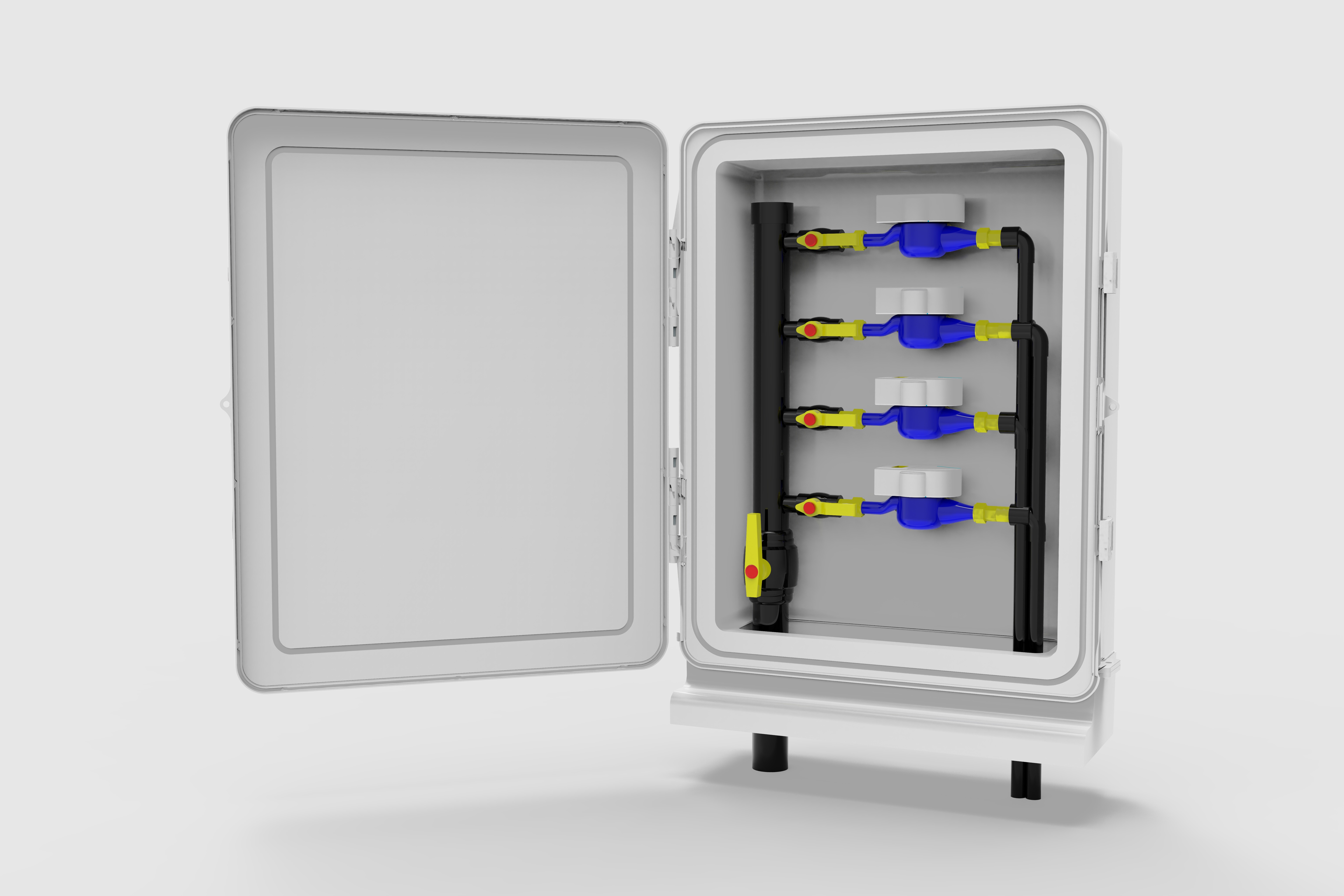 Four-meter ground instrument box EPP