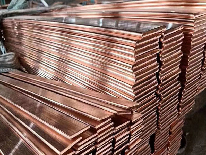 TP1 / C12100 / SW-Cu / C1201 Copper Flat Bar