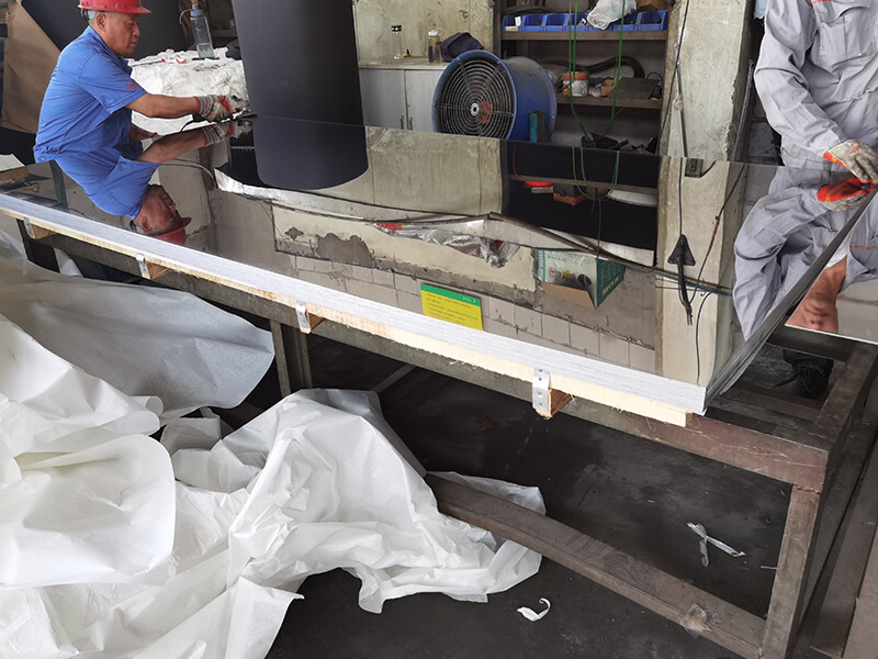 ASTM A240 304/316L NO.4/Mirror-finished stainless steel plate