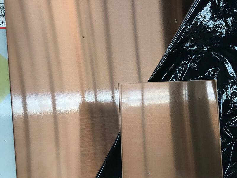 PVD Titanium - coated 201/304/316L stainless steel plate