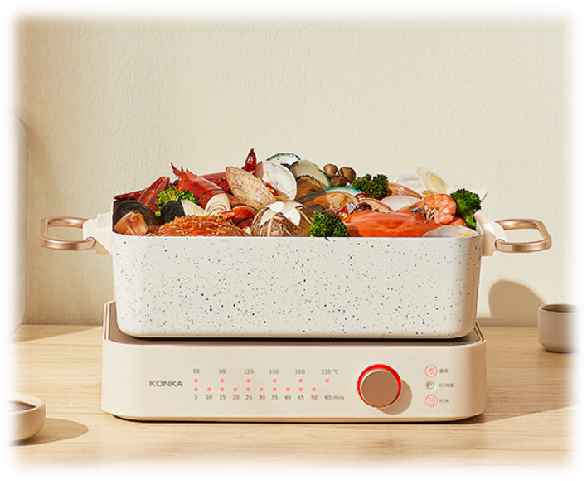 Multifunctional cooking pot KZG-PS1