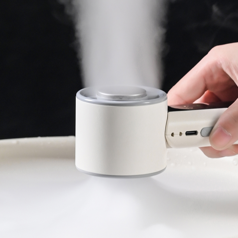 100-Speed Stepless Handheld Turbo Fan, Portable High-Speed Cooling Fan