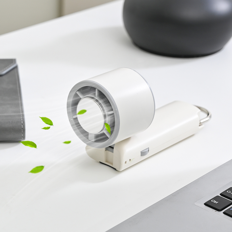 100-Speed Stepless Handheld Turbo Fan, Portable High-Speed Cooling Fan