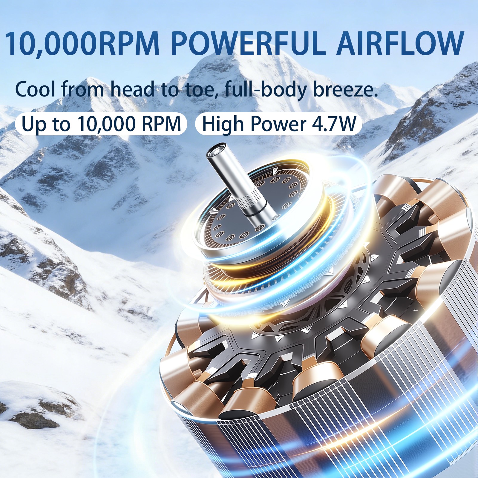 Handheld Ice Compress Fan H11