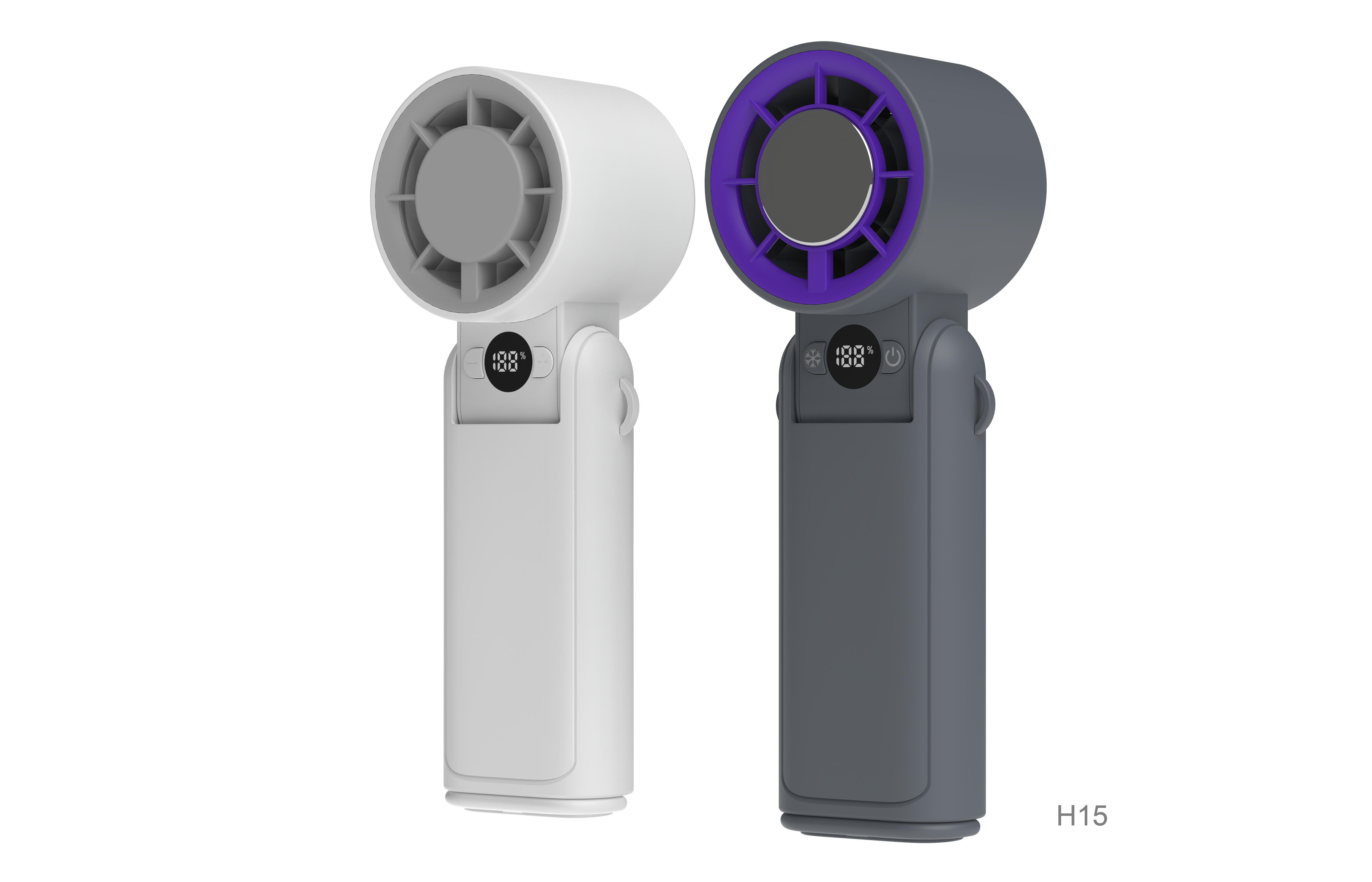 Foldable Handheld Mini Fan, Portable  Rechargeable Personal Fan for Summer