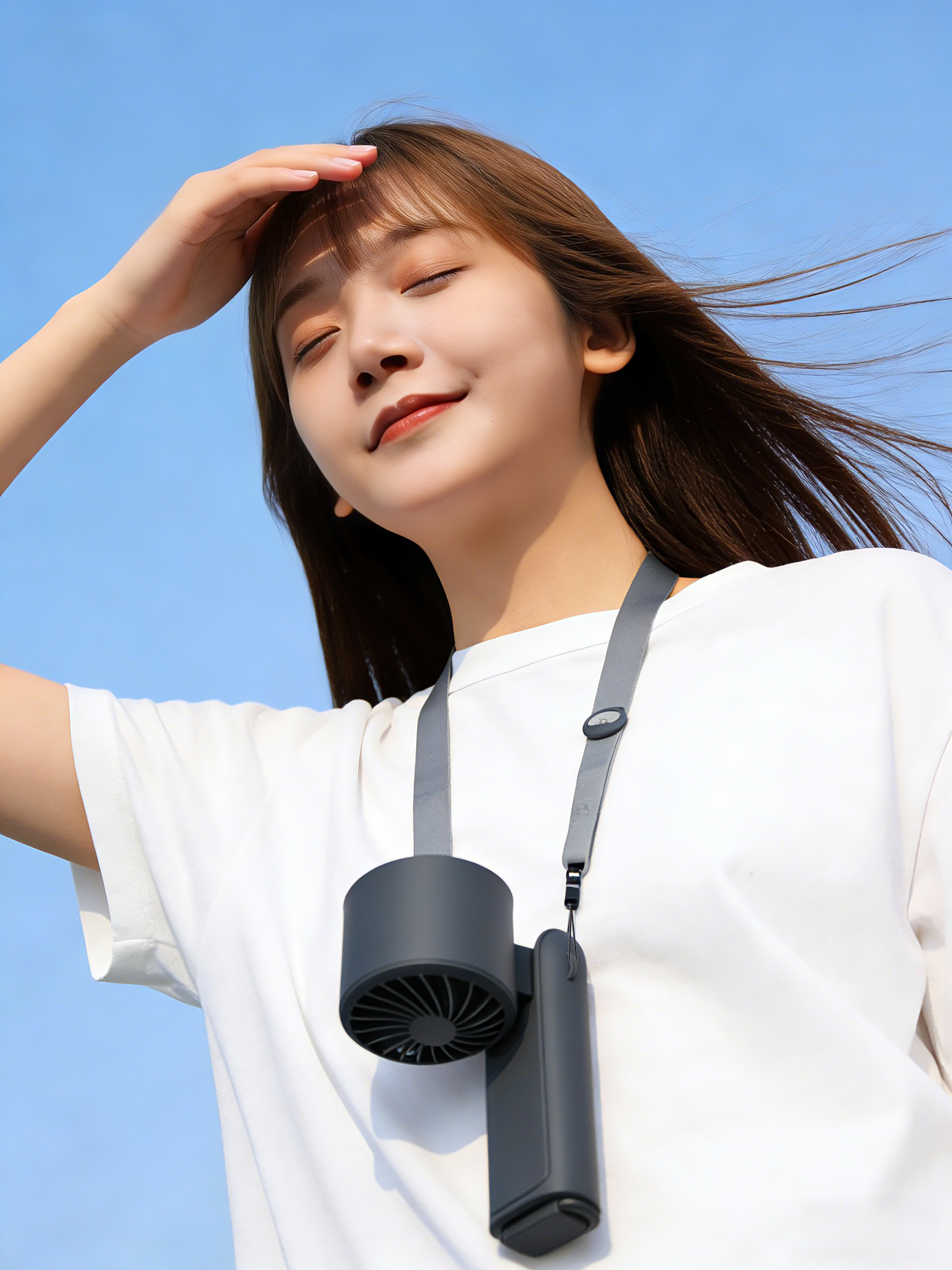 Foldable Handheld Mini Fan, Portable  Rechargeable Personal Fan for Summer