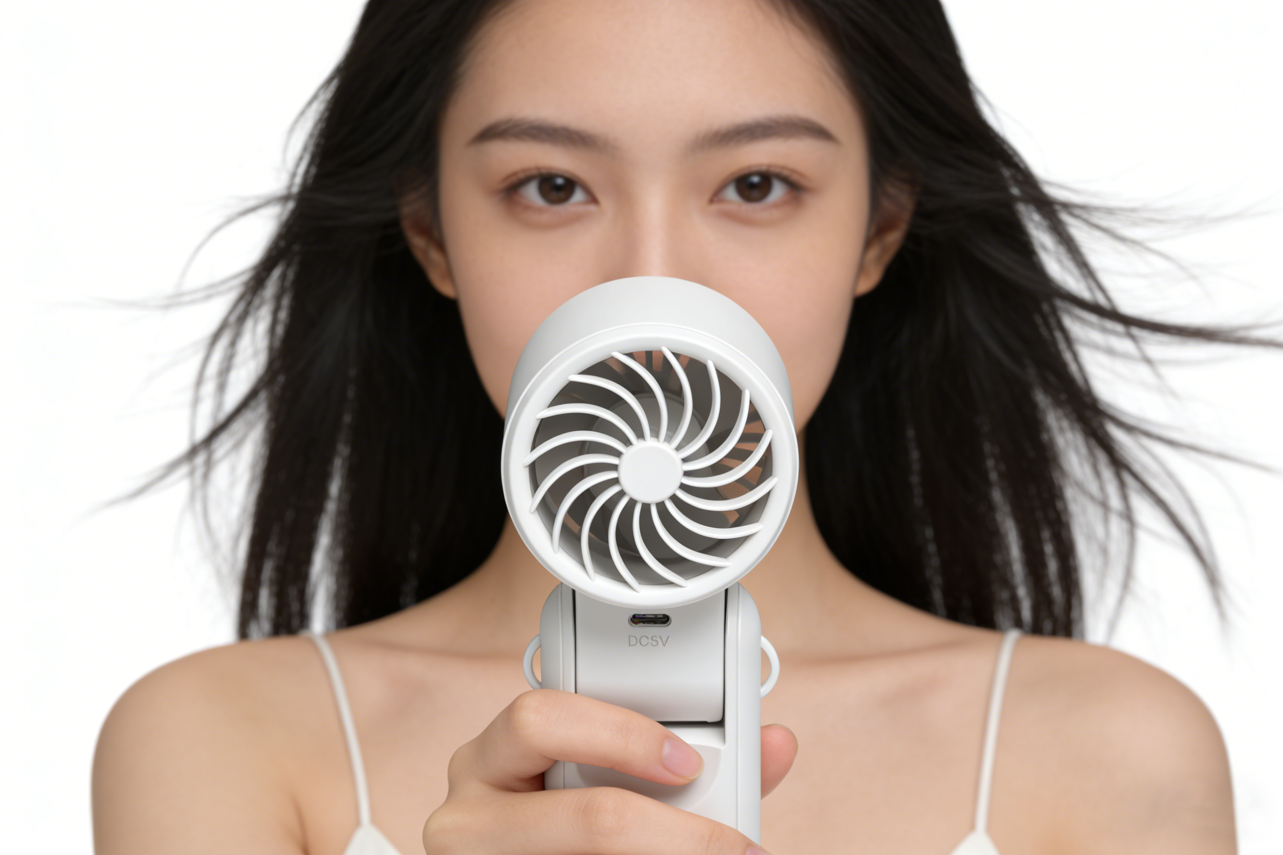 Foldable Handheld Mini Fan, Portable  Rechargeable Personal Fan for Summer