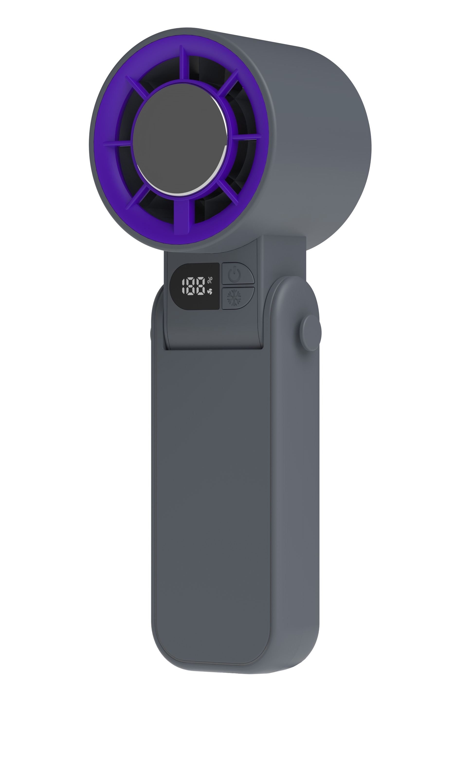 Handheld Foldable Mini Fan, Portable Rechargeable , Personal Small Fan for Travel, Office, Outdoor, Summer Cooling