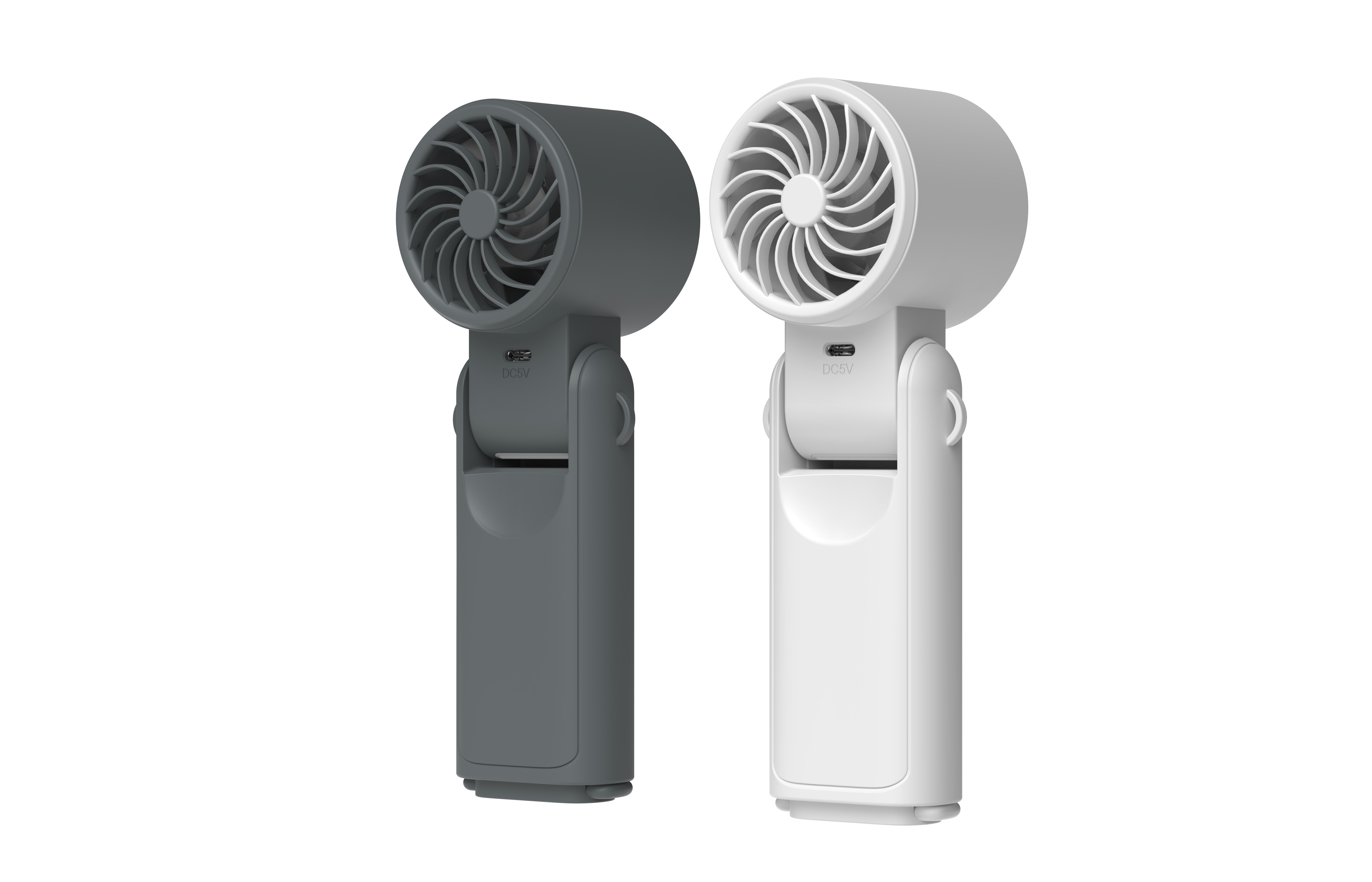 Portable Handheld Fan, Foldable  Rechargeable Mini Fan, Personal Cooling Fan for Travel, Commute, Office, Camping, Summer Essential