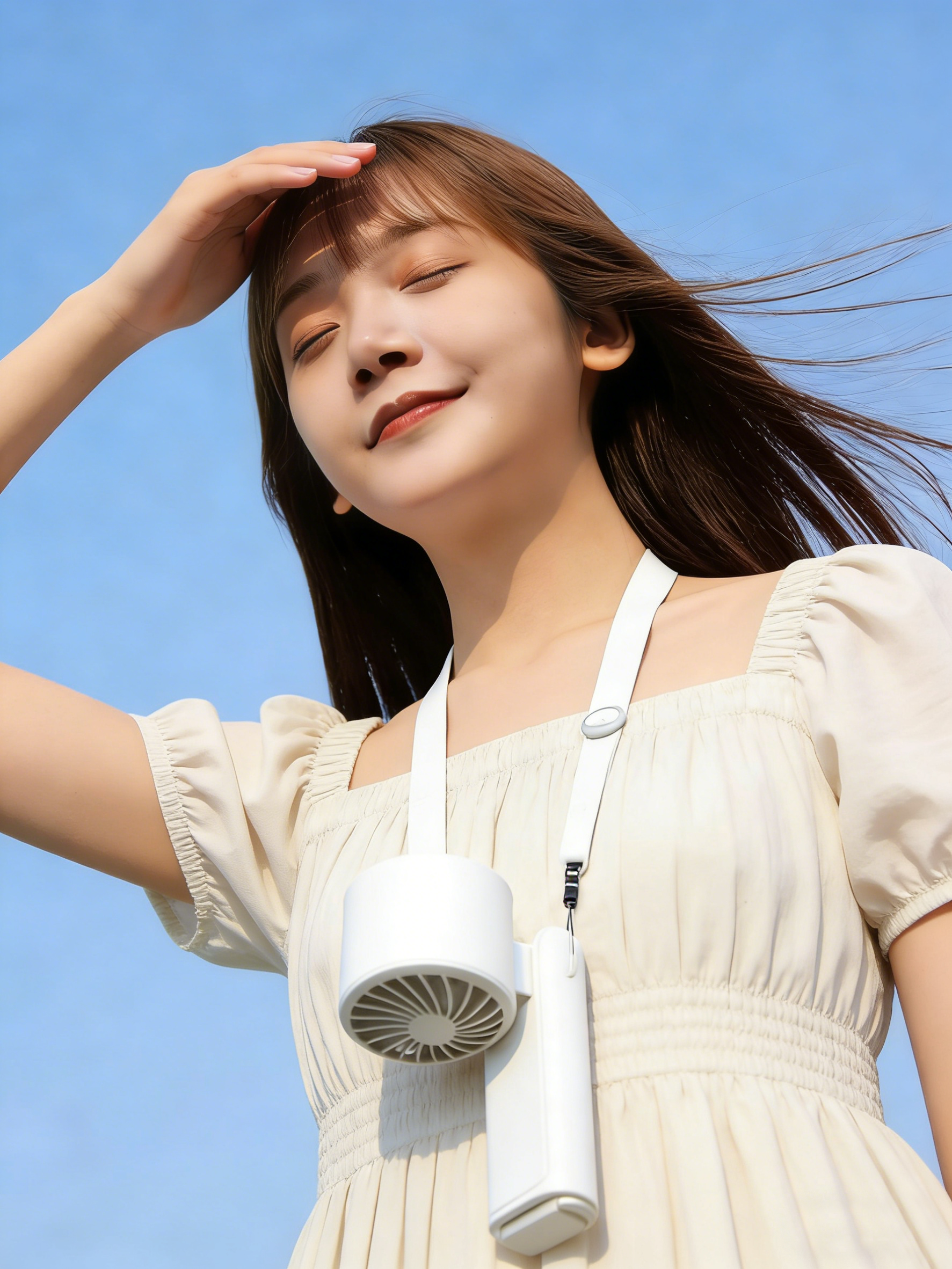 Portable Handheld Fan, Foldable  Rechargeable Mini Fan, Personal Cooling Fan for Travel, Commute, Office, Camping, Summer Essential