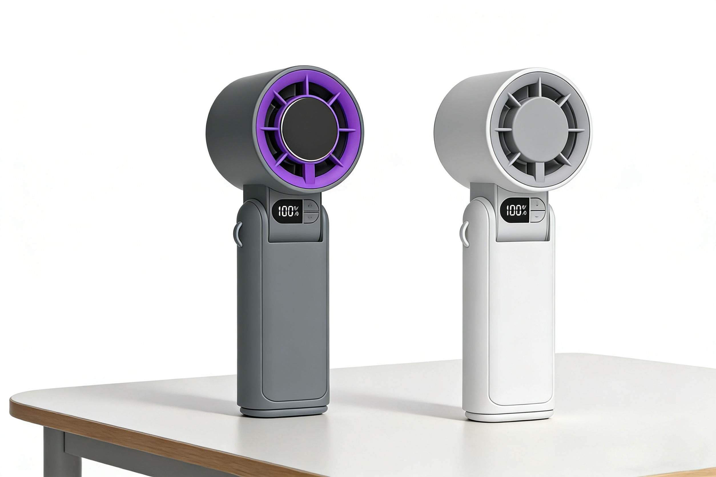 Portable Handheld Fan, Foldable  Rechargeable Mini Fan, Personal Cooling Fan for Travel, Commute, Office, Camping, Summer Essential