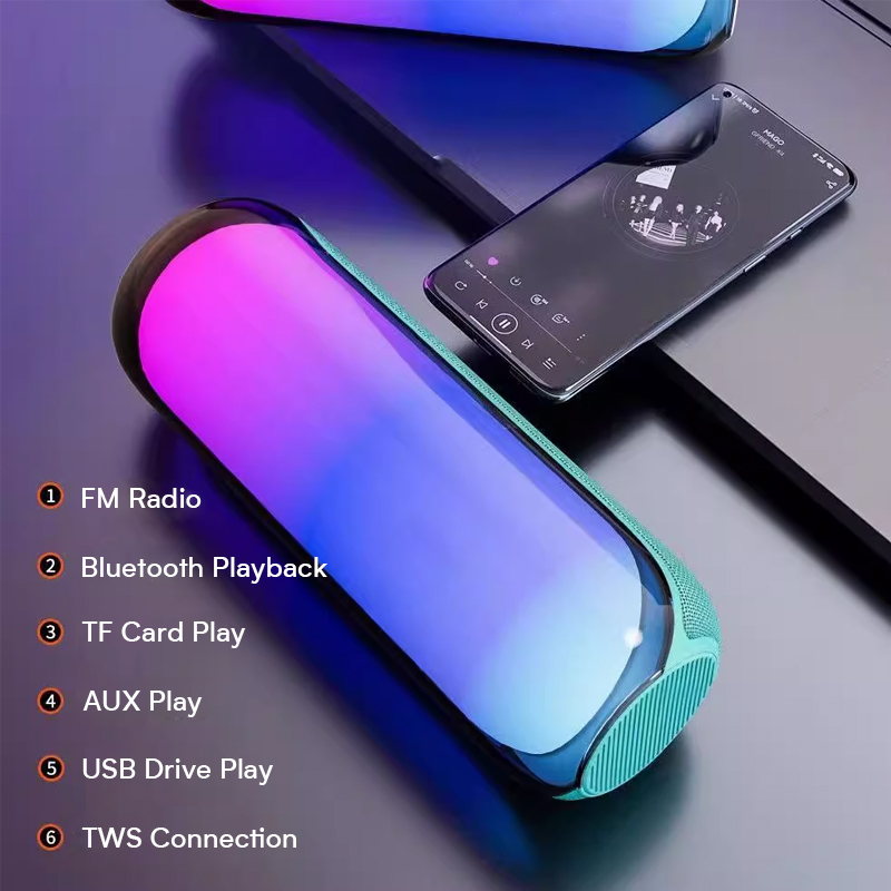 Portable Bluetooth Speaker with Deep Bass  BT21