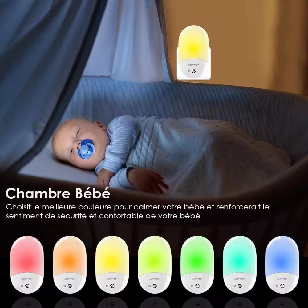 LED Night Lights，Plug into Wall ， soft light, Bright Nightlight , for Adults Kids Room Bedroom Bathroom Hallway Kitchen