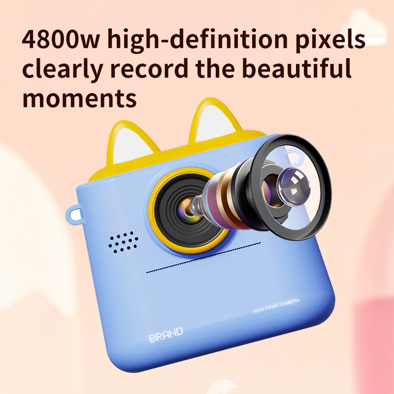 Cartoon Children's Camera  Compact Camera  Children's Digital Camera  Digital Camera Dual Lens Primary School Cute Creative Gifts for Boys and Girls  Children's gifts birthday gifts