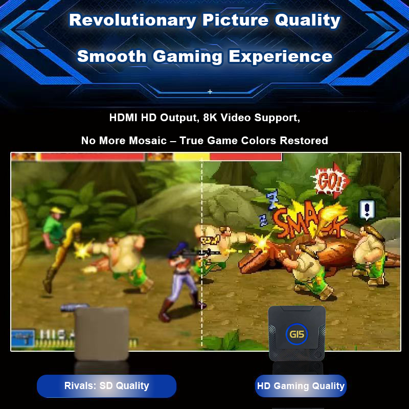 8K Ultra HD Gaming TV Box ,Home Gaming Device ,Support Phone Screen Casting