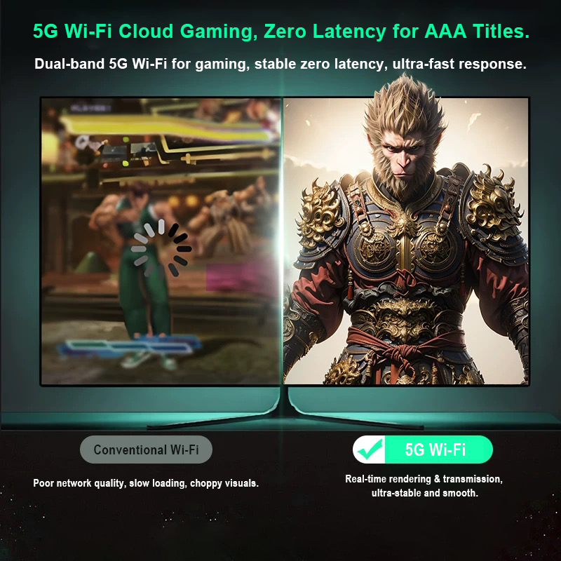 8K Ultra HD Gaming TV Box ,Home Gaming Device ,Support Phone Screen Casting