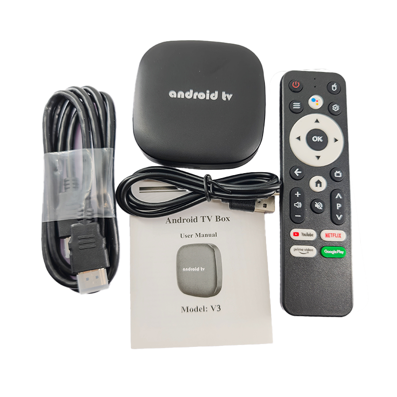 New Android 14 Smart TV Box 8K UHD WiFi Media Player