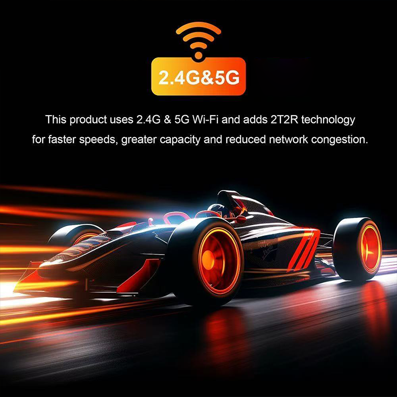 New Android 14 Smart TV Box 8K UHD WiFi Media Player