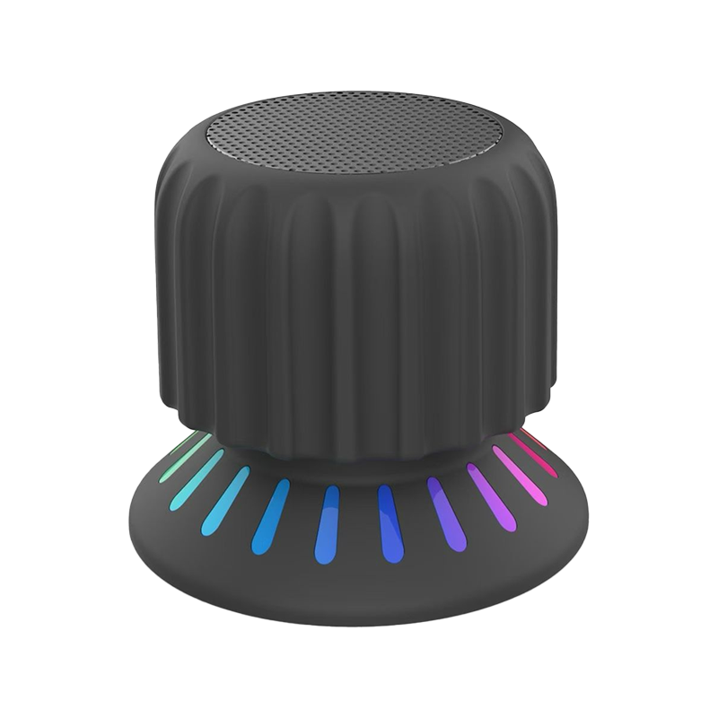 MIni Magnetic Twist  Bluetooth Speaker Portable Heavy Subwoofer Outdoor Bluetooth Small Speaker with RGB light.