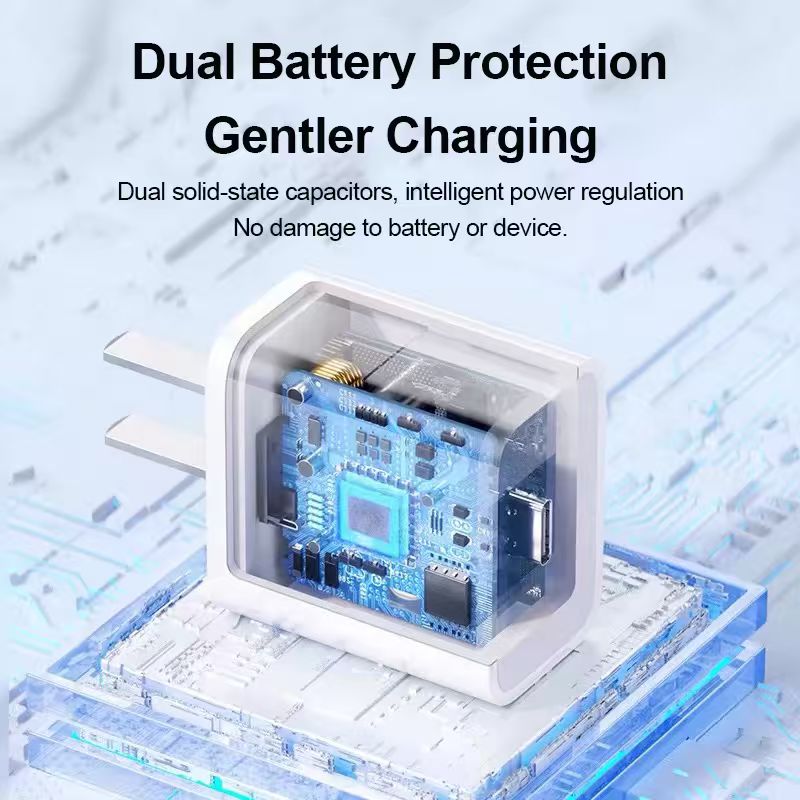 Durable Charger & Cable Set，22.5W Fast Charging Kit，Works for  8 to 17 series.