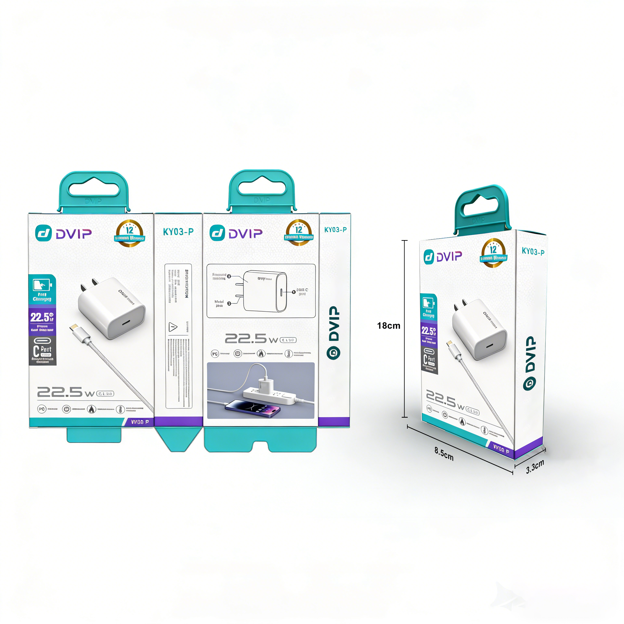 SET TYPE-C+TYPE-C CABLE FAST CHARGING SET SMARTPHONE ANDROID Durable Cellphone Charger Electronic Device