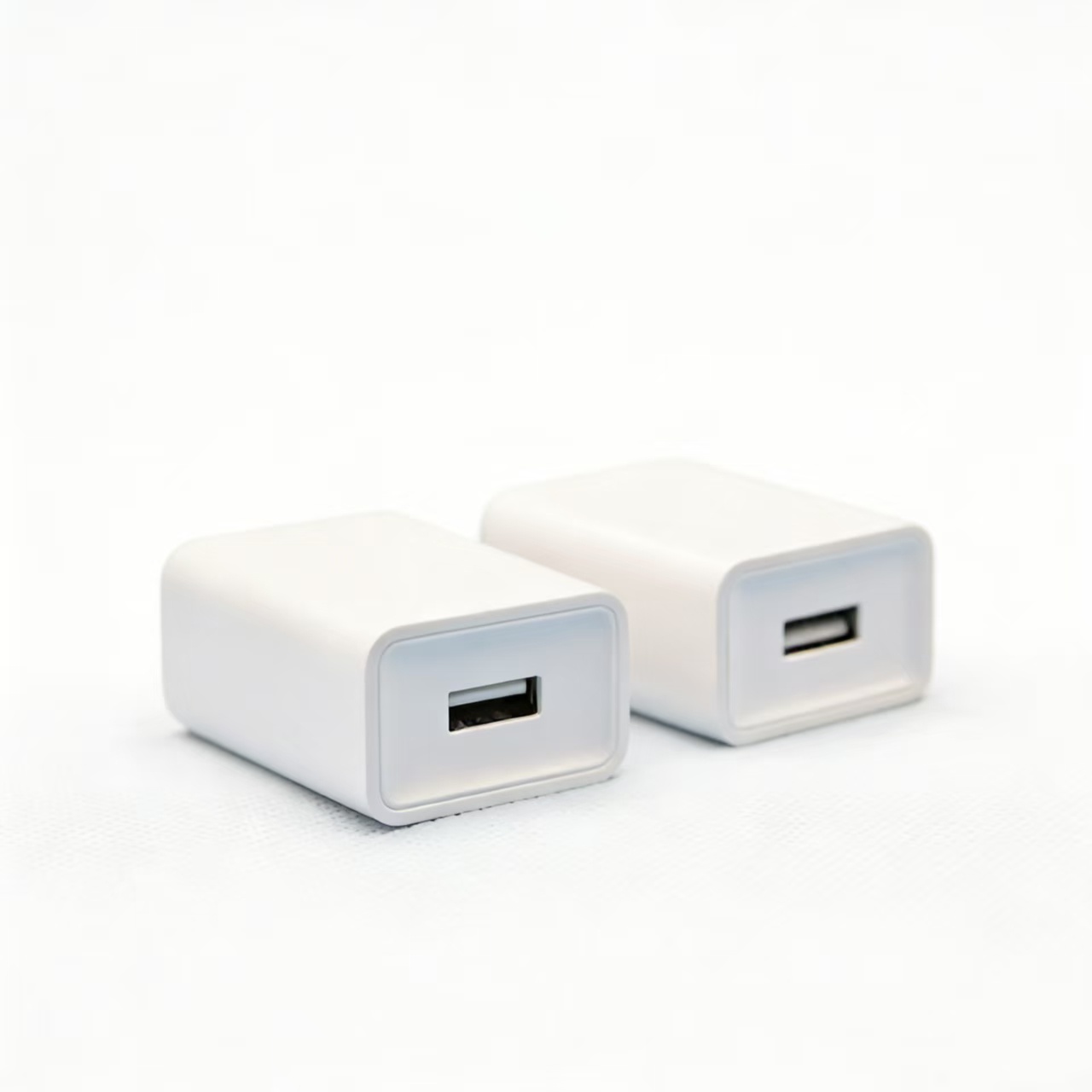 EU standard 5V 2A charger with USB port, compatible with multiple devices
