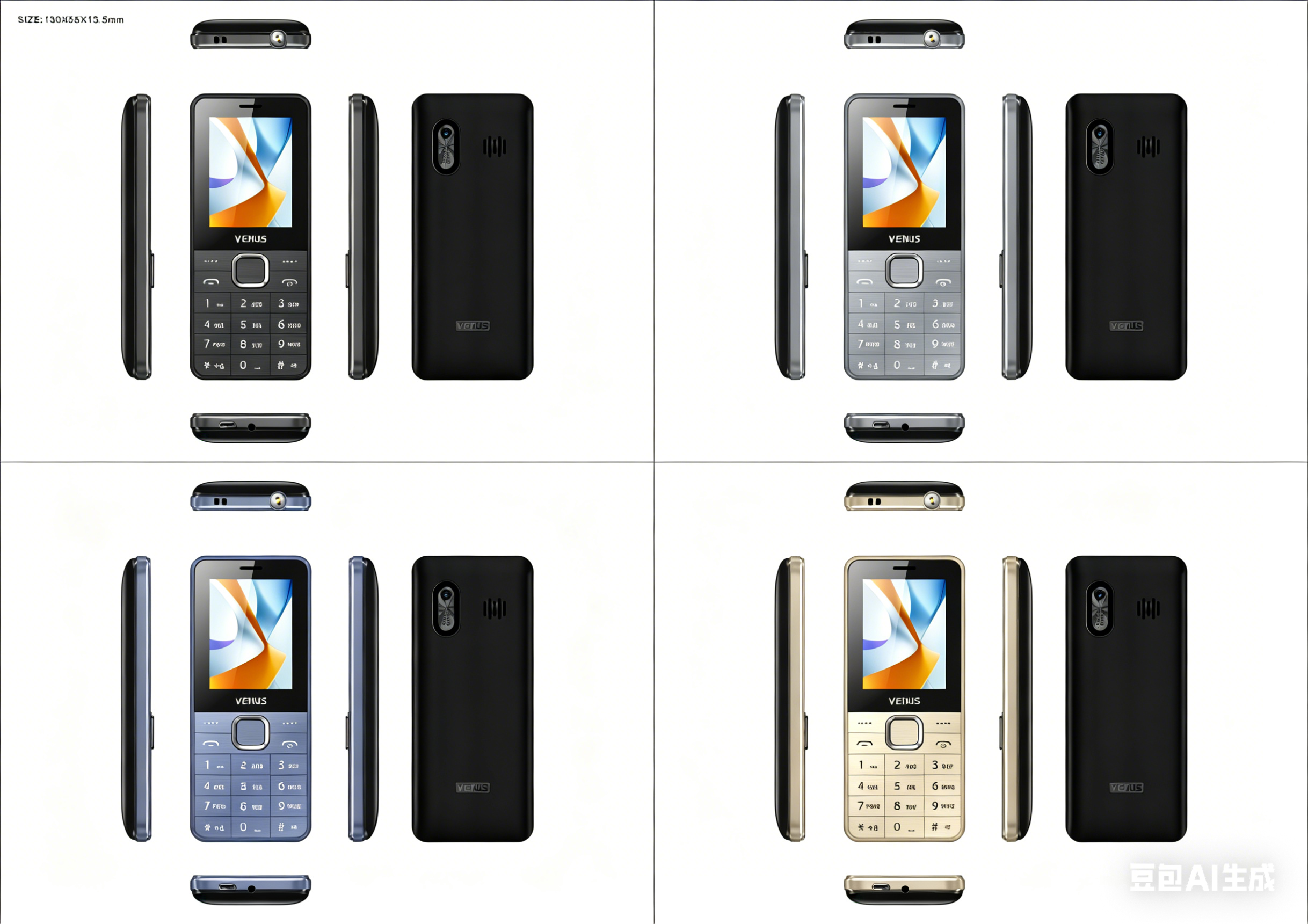 Simple Mobile Phone with Long Battery Life