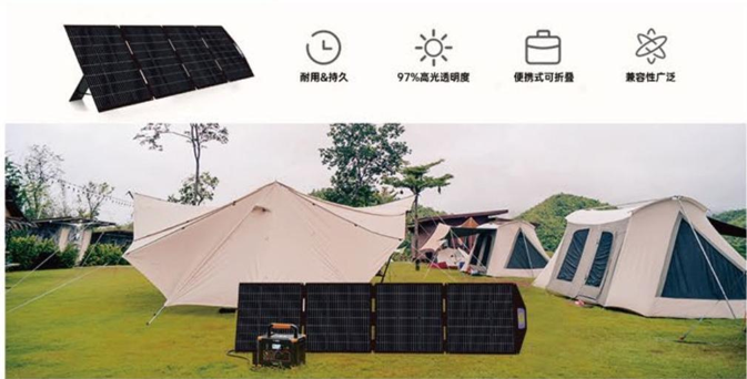 4-Fold Solar Panel JNH-A300W 