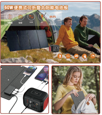 4-Fold Solar Panel JNH-A60W