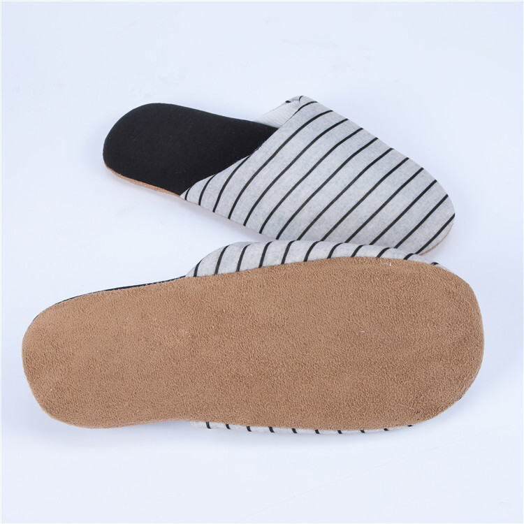Soft sole cotton fabric textile room indoor slipper.jpg Soft sole cotton fabric textile room indoor slipper.jpg