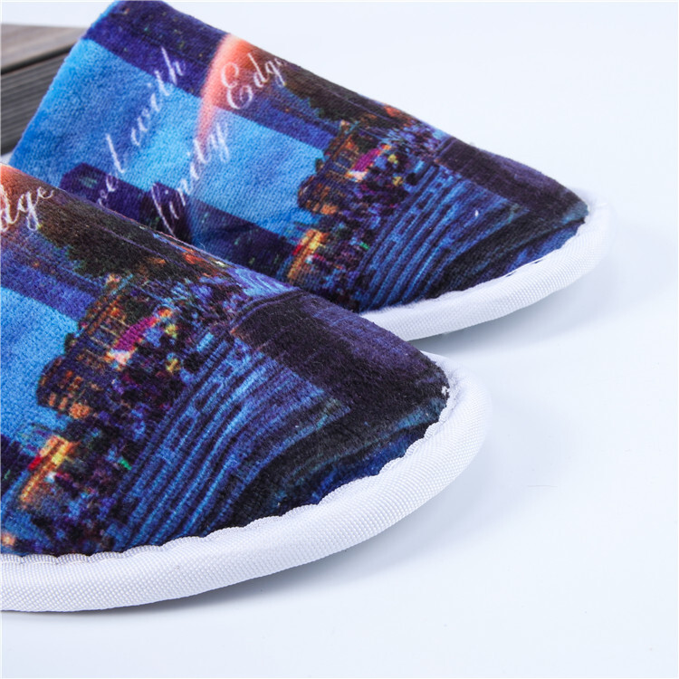 Hotel Special Slippers Landscape Pattern Hotel Special Slippers Landscape Pattern