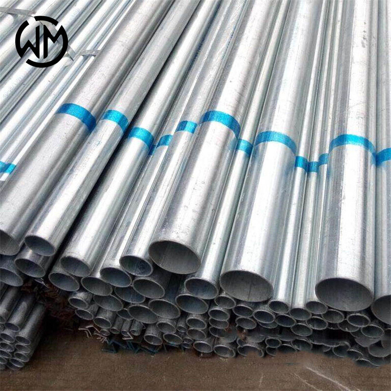  ST37-2 Galvanized Steel Round Pipe