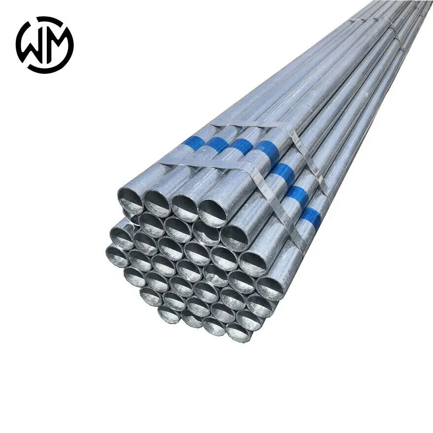  ST37-2 Galvanized Steel Round Pipe