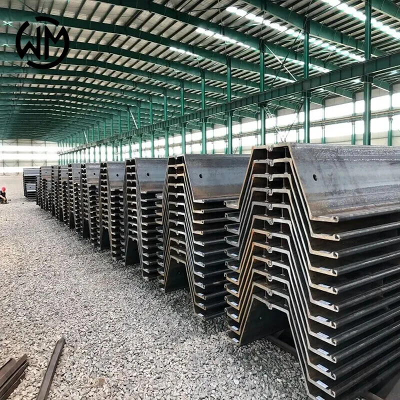 SM 400A SS490B U-Shaped Steel Sheet Pile