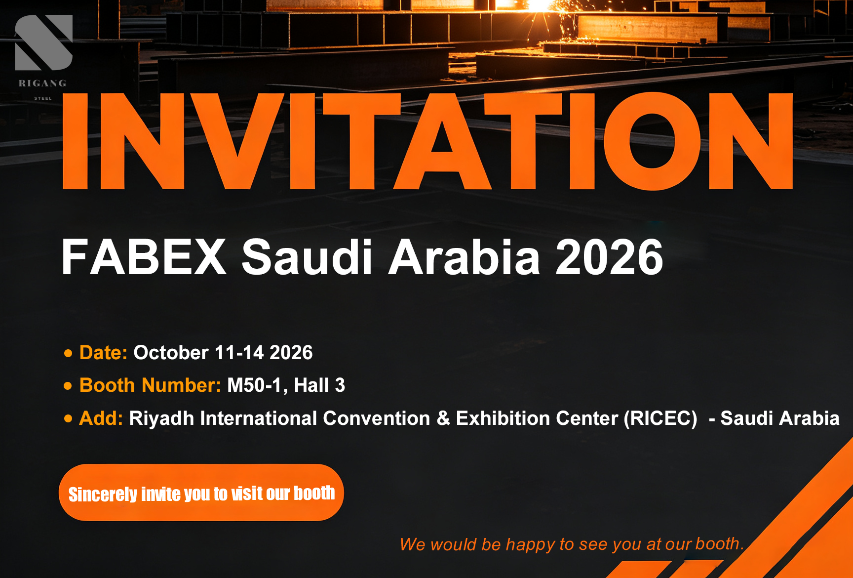 Shandong Rigang New Material Invites You to FABEX Saudi Arabia 2026 Shandong Rigang New Material Invites You to FABEX Saudi Arabia 2026
