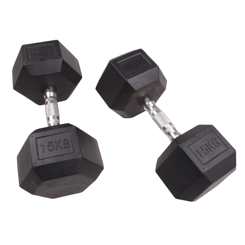2Hexagonal adhesive dumbbell