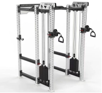 RZ-MX04Framed Squat Rack with Functional Trainer