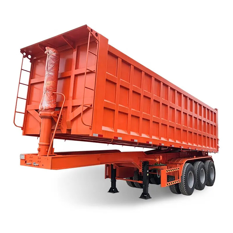 Square Shape Dump Tipping Trailer