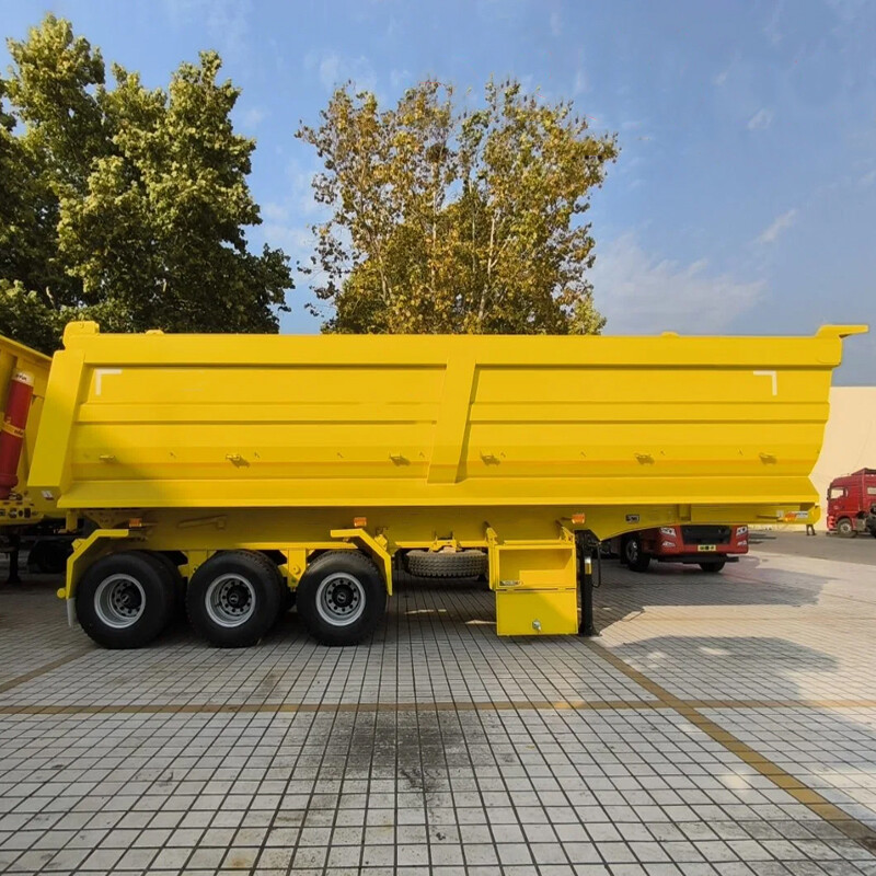 25 Cubic Meters Rear Tipper Semi Trailer