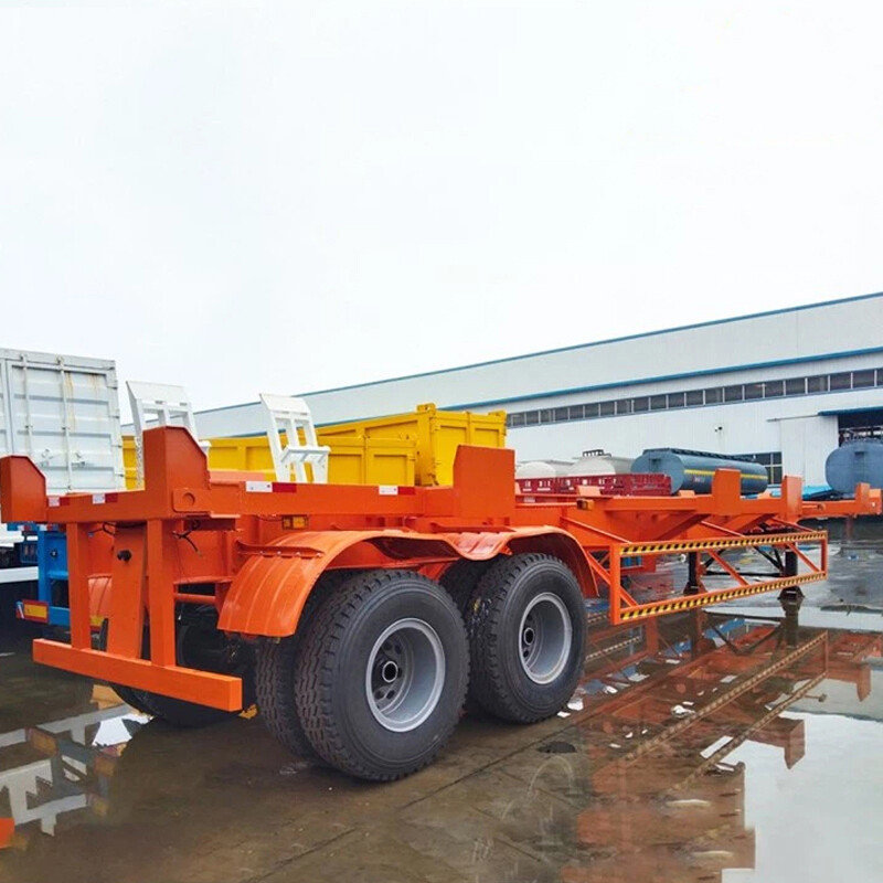 2 Axles 20Ft Skeleton Trailer