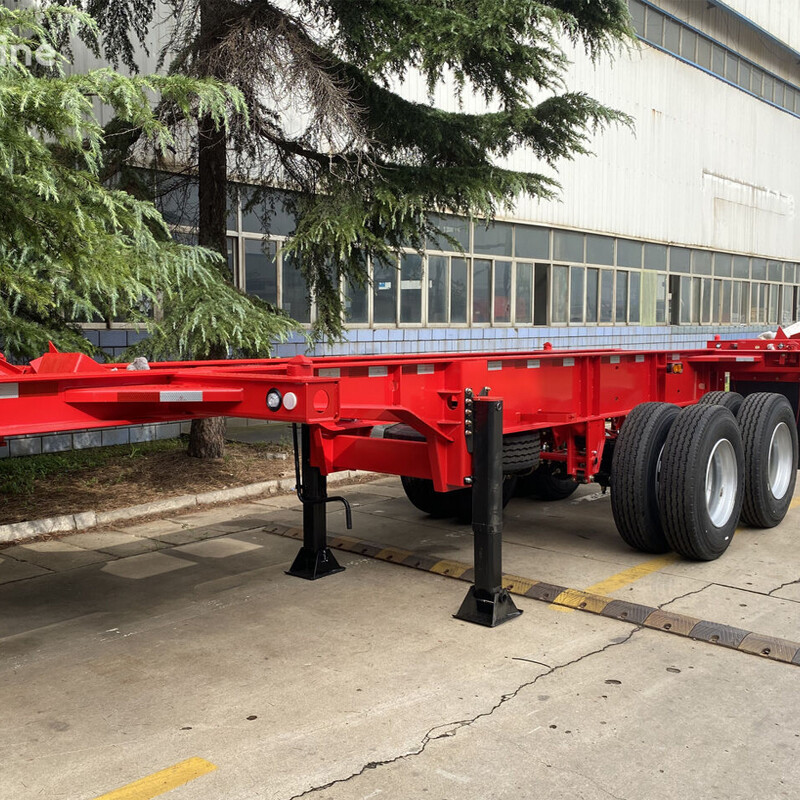 2 Axles 20Ft Skeleton Trailer