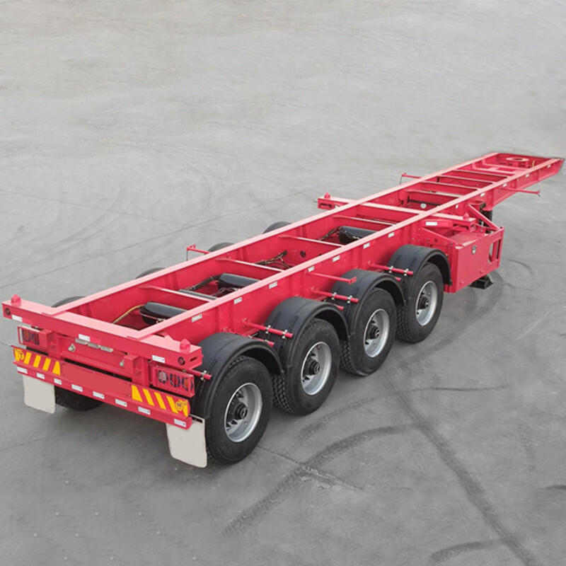 4 Axle Skeleton Semi Trailer
