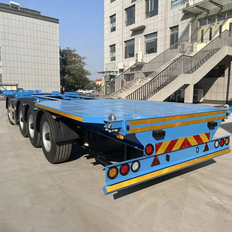 4 Axle Skeleton Semi Trailer