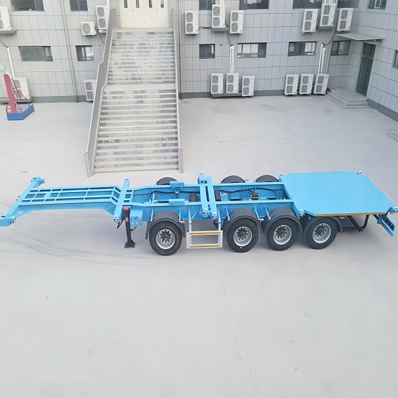 4 Axle Skeleton Semi Trailer