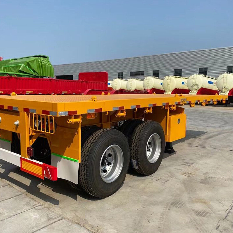 2 AXLE FLATBED TRAILER