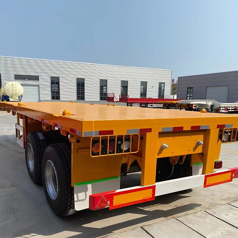 2 AXLE FLATBED TRAILER